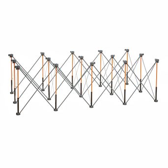 BORA Centipede 1.2m x 2.4m x 0.75m Unit, 4 X-Cups, 4 Clamps, C/S Bag